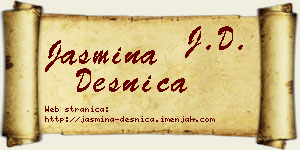 Jasmina Desnica vizit kartica
